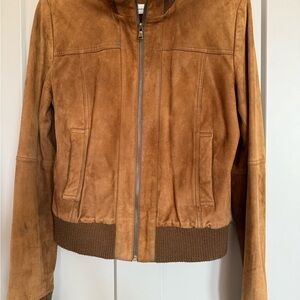 Zara Dreamy Soft Brown Genuine Suede Women's Jacket